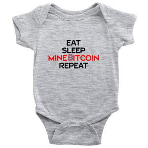 Mine Bitcoin Onesie