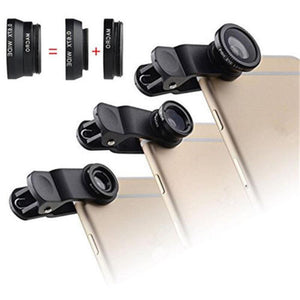 Wide Angle, Fish Eye and Macro Lens