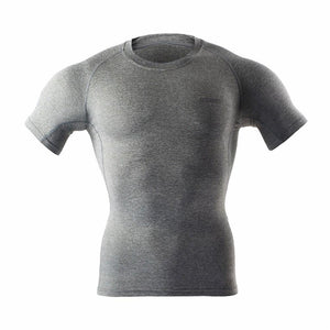 Compression Shirts Base Layer Men Running Short Sleeves