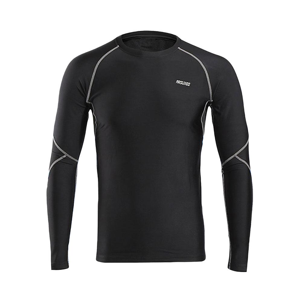 Winter Warm Compression Shirt Base Layer Running Long Sleeves Tights