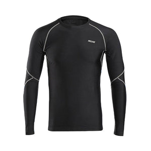 Winter Warm Compression Shirt Base Layer Running Long Sleeves Tights