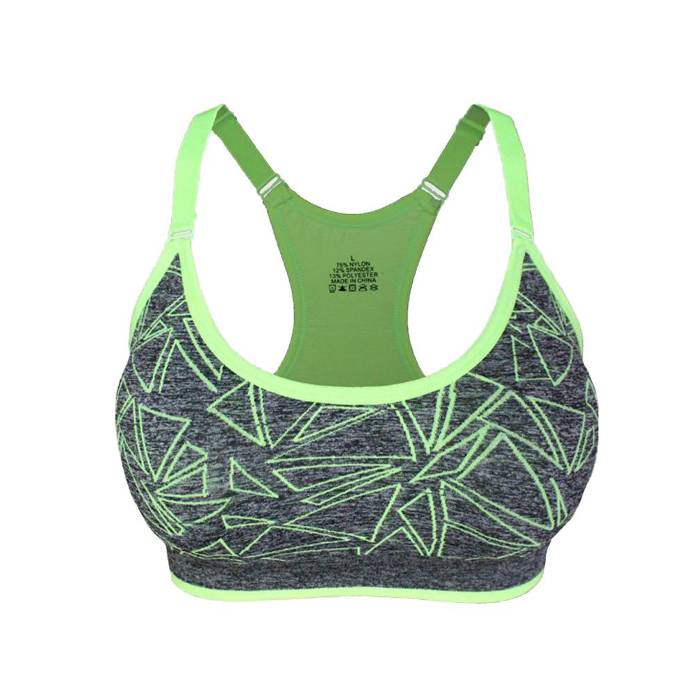 Quick Dry Sports Bra Stretch Tank Top, Adjustable Straps Padded