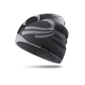 Winter Knitted Hat Outdoor Sports Warm Hat Windproof