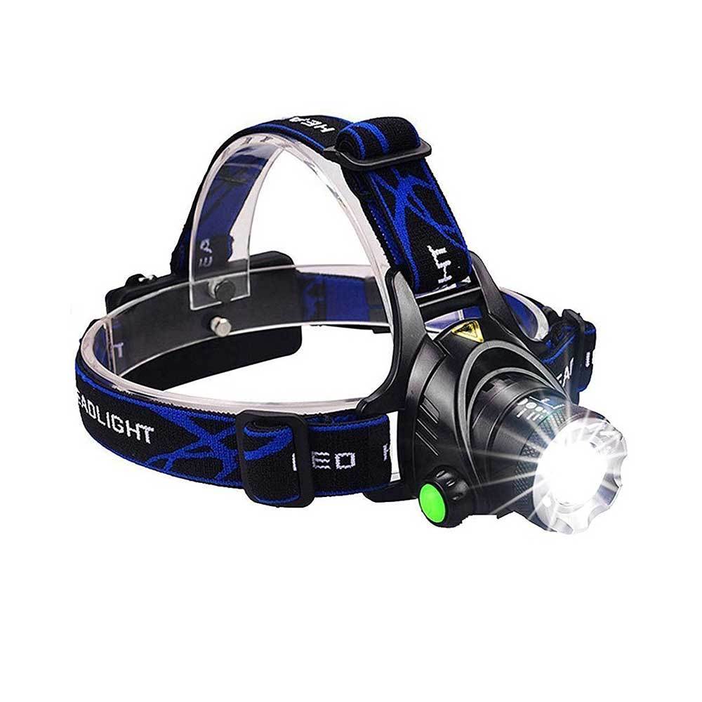 RU 5000LM Cree XML-L2 XM-L T6 Led Headlamp Zoomable Waterproof