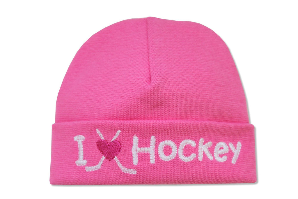 EMBROIDERED HAT HOCKEY FUCHSIA