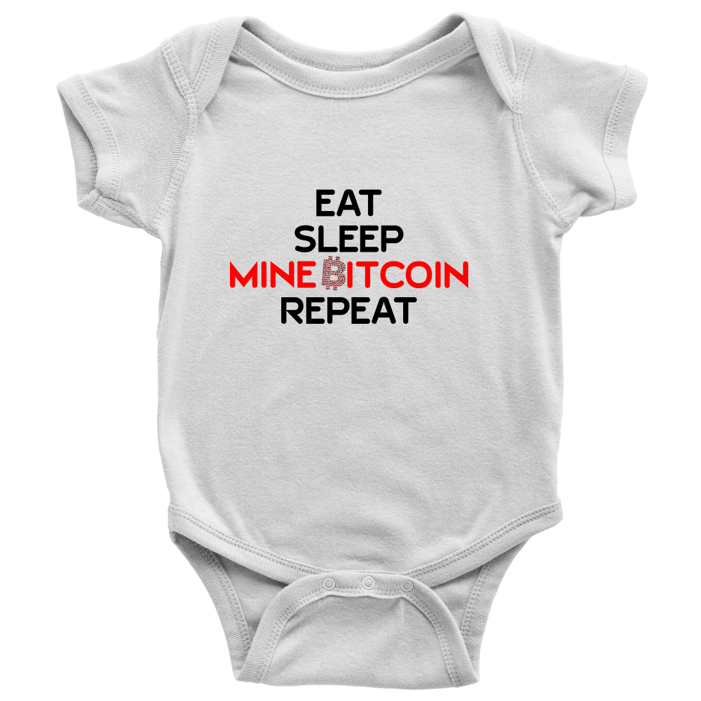 Mine Bitcoin Onesie