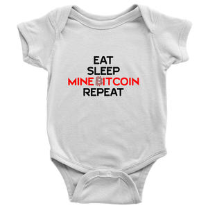 Mine Bitcoin Onesie