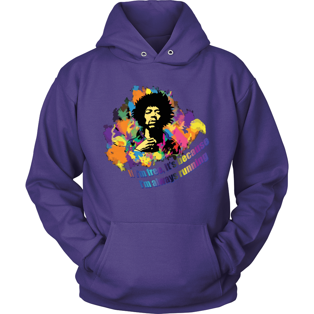 Limited Edition "Running Free" Hendrix Hoodie