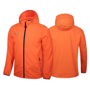 Men Running Jacket Hoodie Windproof Waterproof