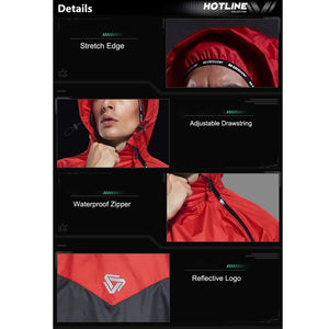 Men Running Jackets Windproof Long Sleeve Sports