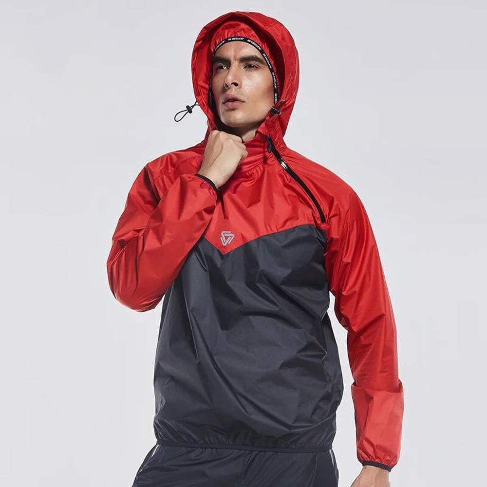 Men Running Jackets Windproof Long Sleeve Sports