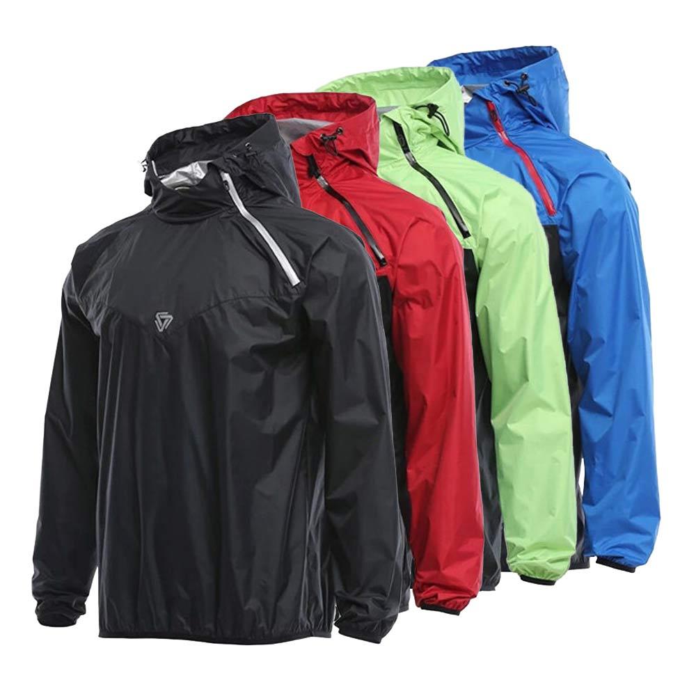 Men Running Jackets Windproof Long Sleeve Sports