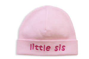 EMBROIDERED HAT LITTLE SIS