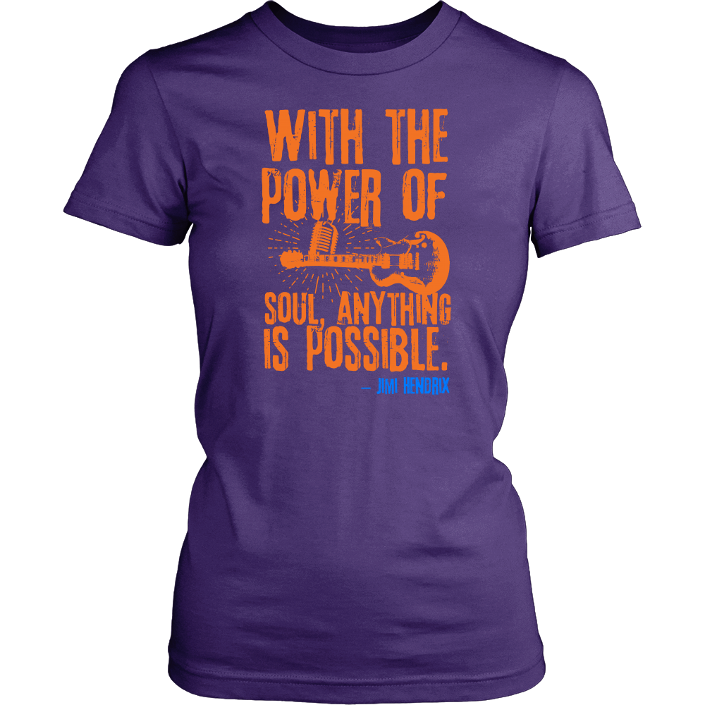 Limited Edition "Power of Soul" Tee [Womens]