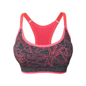 Quick Dry Sports Bra Stretch Tank Top, Adjustable Straps Padded