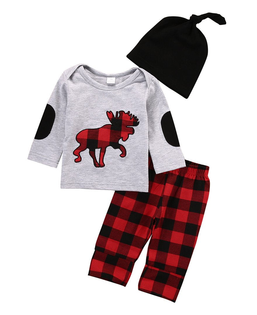 Animal Tops 3 Pcs Set