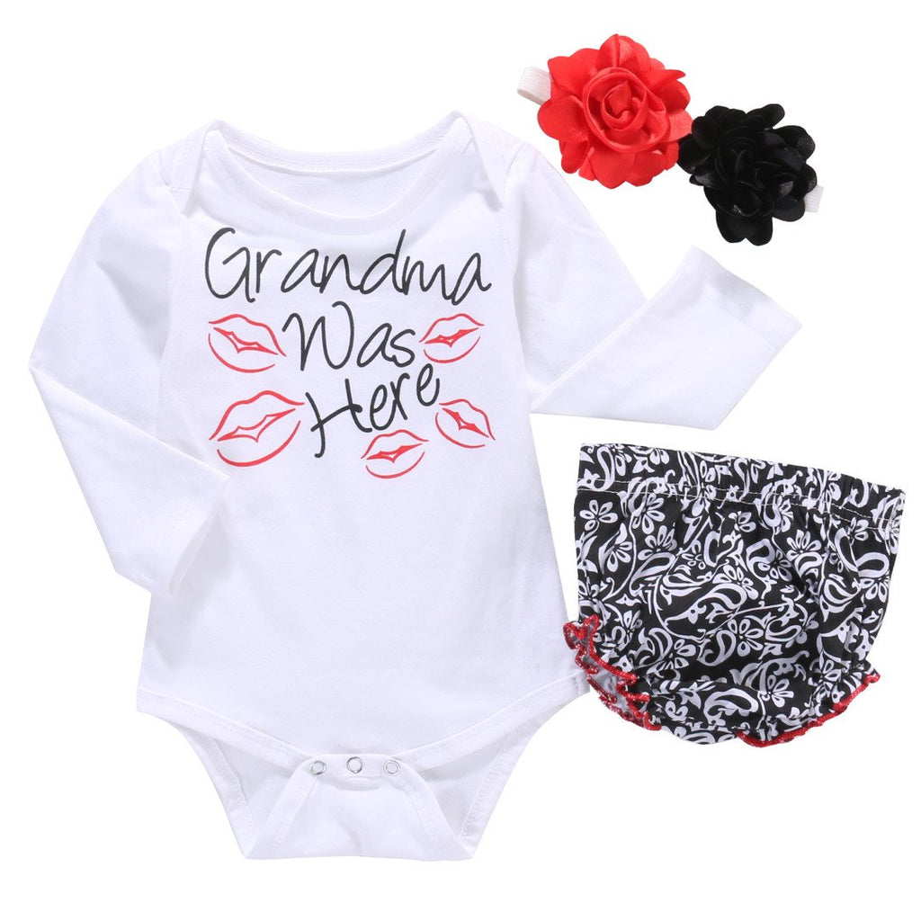 Grandma Was Here Romper Set