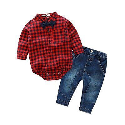 Baby Checkered Set