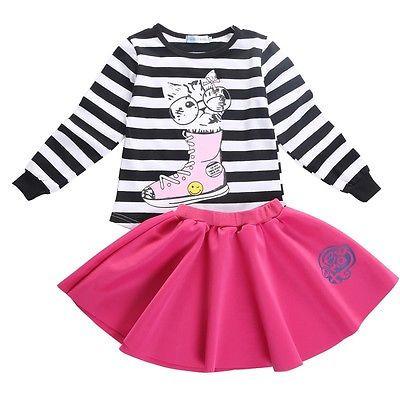 Cute Cat Sweater Set