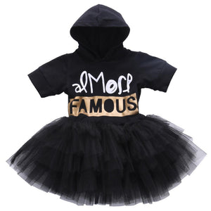 Black Layered Tutu Dress