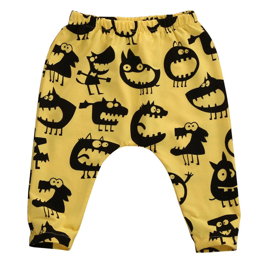 Yellow Harem Pants