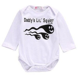 "Daddy's Lil' Squirt" Romper