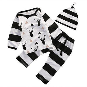 Striped Deer 3 Pcs Set
