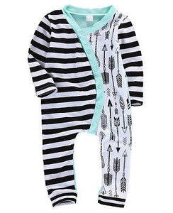 Stripe Arrow Romper