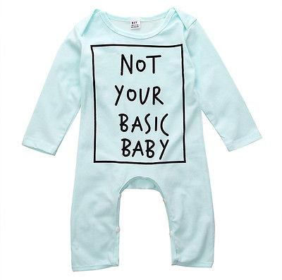 Not Your Basic Baby Romper