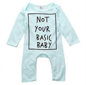 Not Your Basic Baby Romper