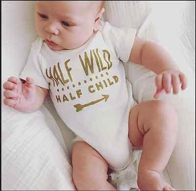 Half Wild, Half Child Romper