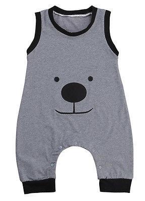 Cute Bear Jumpsuit