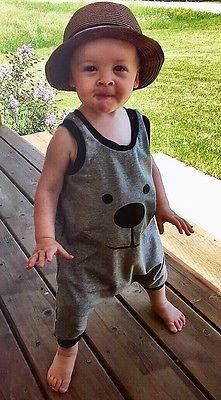 Cute Bear Jumpsuit