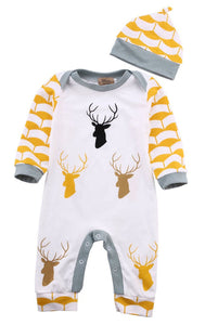 Yellow Deer Jumpsuit