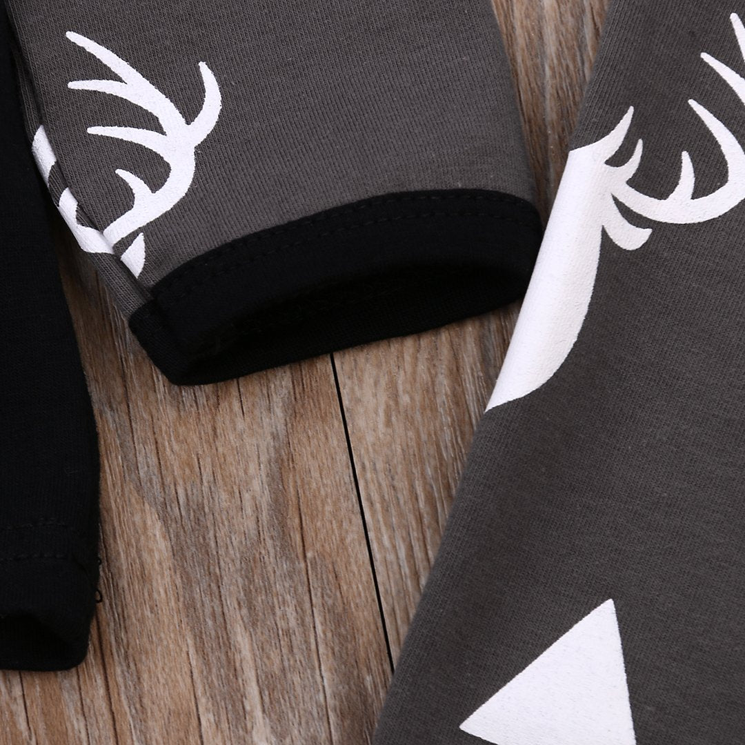 Black Grey Deer Set