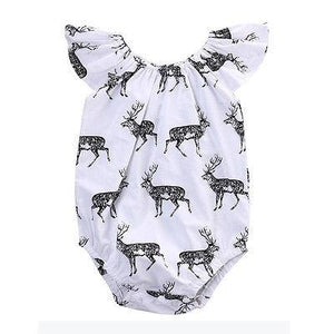 Deer Sleeveless Romper