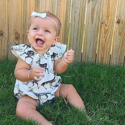Deer Sleeveless Romper