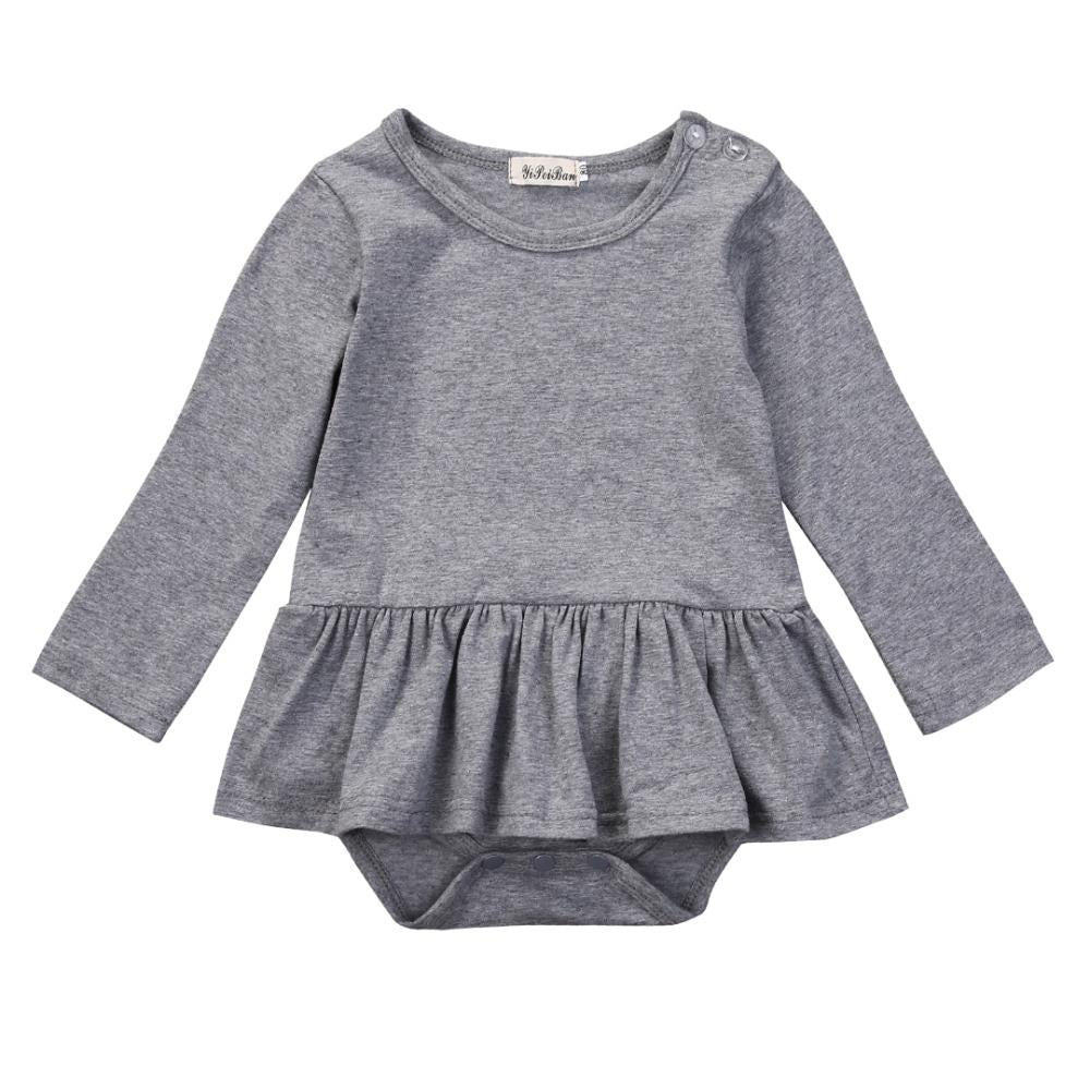 Basic Gray Dress