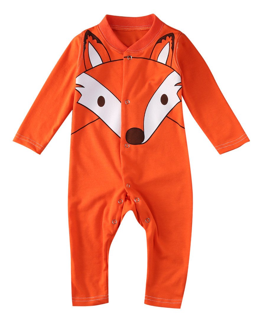 Fox Long Sleeve Romper