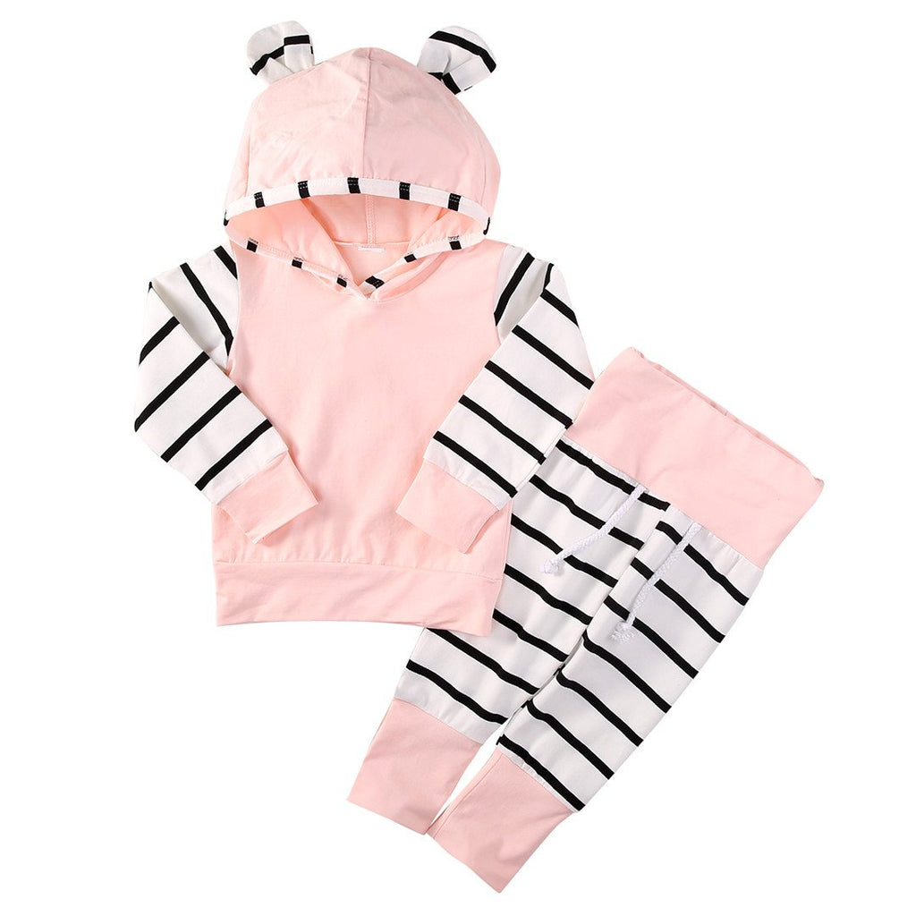 Hoodie Tops Set