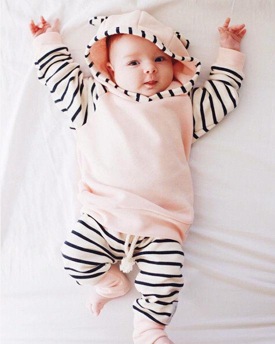 Hoodie Tops Set
