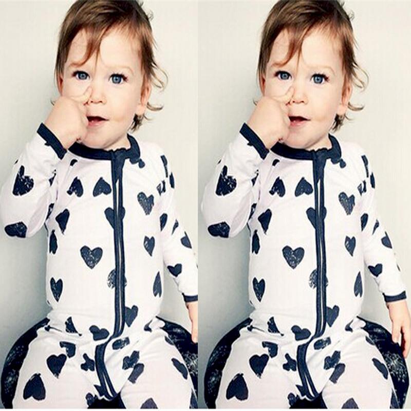 Dot Heart Romper