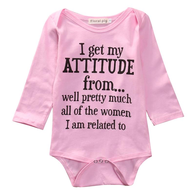 My Attitude Baby Romper