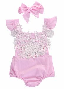 Floral Romper Set