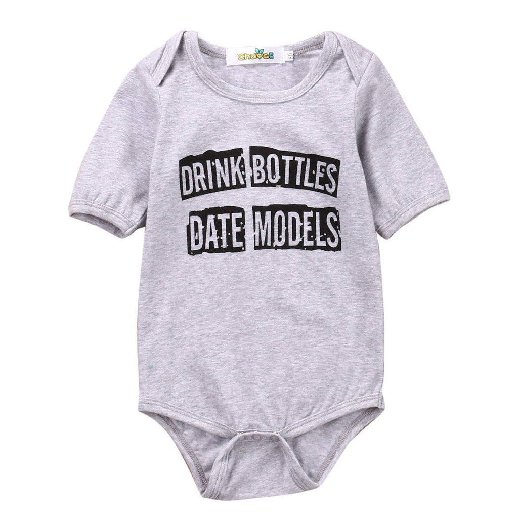 Drink Bottles Date Models Romper