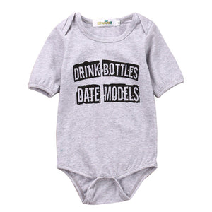 Drink Bottles Date Models Romper