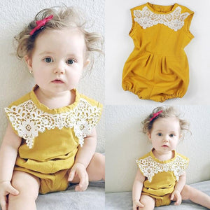 Sleeveless Floral Romper