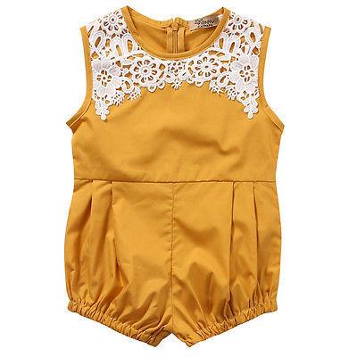 Sleeveless Floral Romper