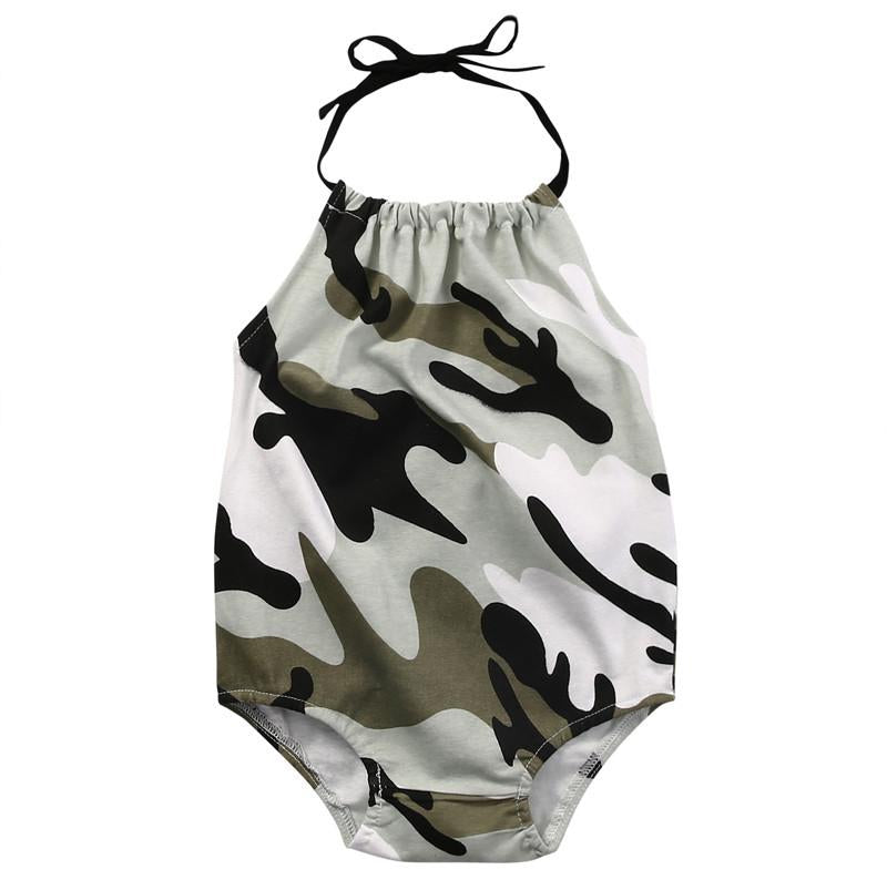 Camouflage Romper Girl