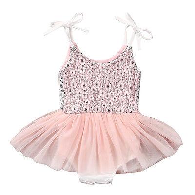 Girl  Lace Tutu Romper